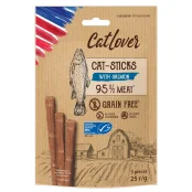 Ласощі CatLover Cat-Sticks Salmon для котів, палички з лососем, 5 шт по 5 г