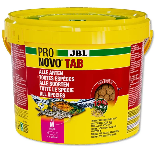 Корм JBL Pronovo Tab M для рыб, таблетки, 5.5 л, 950 г