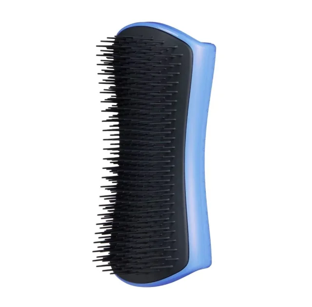 Щетка Pet Teezer Detangling&Grooming Blue Grey для распутывания шерсти собак, сине-серая