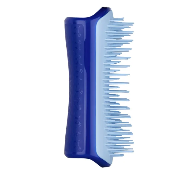 Щетка Pet Teezer Mini De-shedding&Grooming Blue для вычесывания собак, синяя