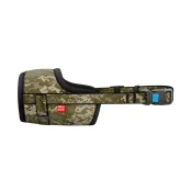 Намордник WAUDOG Nylon для собак, рисунок "Милитари", нейлон/пластик, XL, 35-43 см