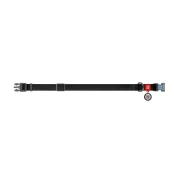Ошейник водостойкий WAUDOG Waterproof для собак, пластик, S, 15 мм/23-35 см, черный