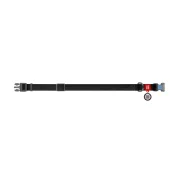 Ошейник водостойкий WAUDOG Waterproof для собак, пластик, M, 20 мм/24-40 см, черный