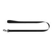 Поводок водостойкий WAUDOG Waterproof для собак, светящийся, металл, L-XXL, 20 мм/305 см, черный