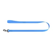 Поводок водостойкий WAUDOG Waterproof для собак, светящийся, металл, L-XXL, 20 мм/305 см, голубой