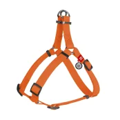 Шлея водостійка WAUDOG Waterproof для собак, метал, XS, 25 мм/60-90 см, помаранчевий