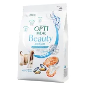 Сухий корм Optimeal Beauty Fit для собак, підтримка здорової ваги та суглобів, на основі морепродуктів, 1.5 кг