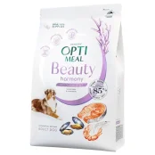 Сухой корм Optimeal Beauty Harmony для собак, с успокаивающим эффектом, на основе морепродуктов, 1.5 кг