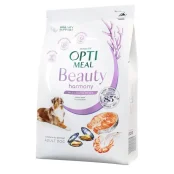 Сухий корм Optimeal Beauty Harmony для собак, із заспокійливим ефектом, на основі морепродуктів, 4 кг