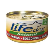 Консервы LifeDog Beef With Vegetables для взрослых собак, филе говядины и овощи, 90 г