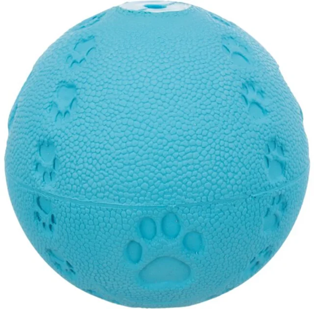 Игрушка Trixie мяч с пищалкой, для собак, 9 см