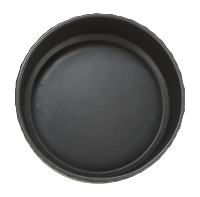 Миска Trixie Ceramic Bowl для собак и кошек, керамика, чёрная, 0.9 л/16 см