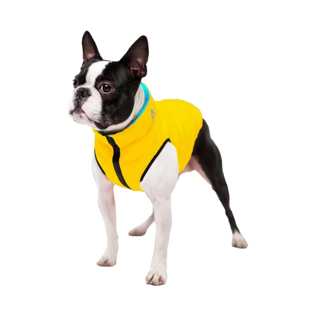 Двусторонняя куртка AiryVest для собак, "Colors of freedom", S40