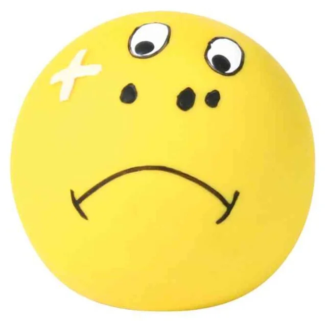 Іграшка Trixie Ball Smiley, м'яч з пикою, для собак, 6 см