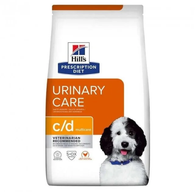 Сухой корм Hill's Prescription Diet Canine c/d Multicare Urinary Care для собак, с курицей, 12 кг