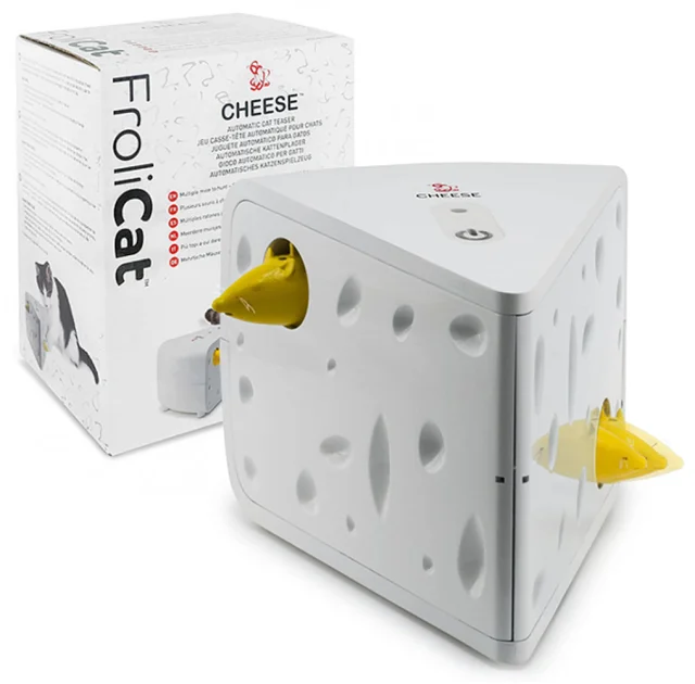 Игрушка PetSafe FroliCat Cheese интерактивная, для кошек, 491 г