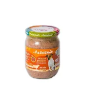Консервы Леопольд Мясные деликатесы для собак, с мясом ягнят, 500 г