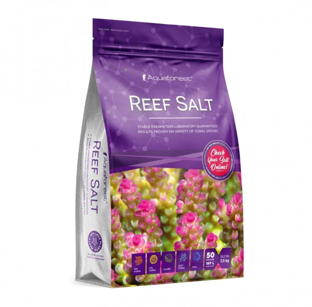 Сіль рифова Aquaforest Reef Salt, 7.5 кг
