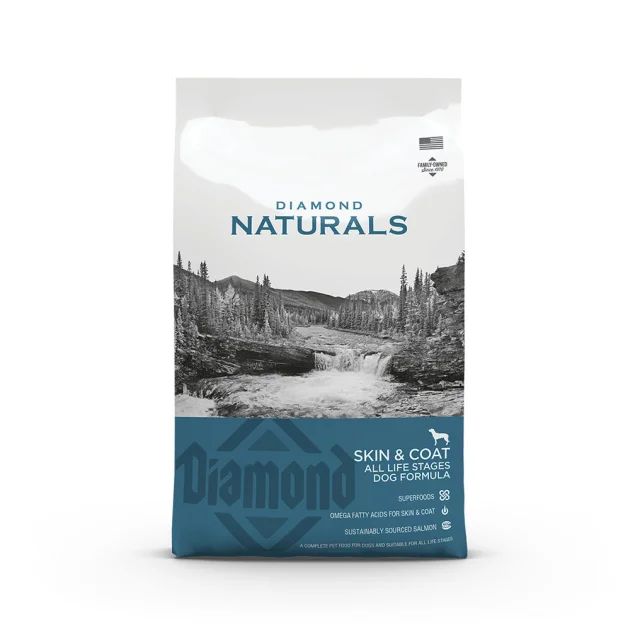 Сухой корм Diamond Naturals Adult All Life Stages Dog Skin&Coat для собак любого возраста, уход за кожей, 2 кг