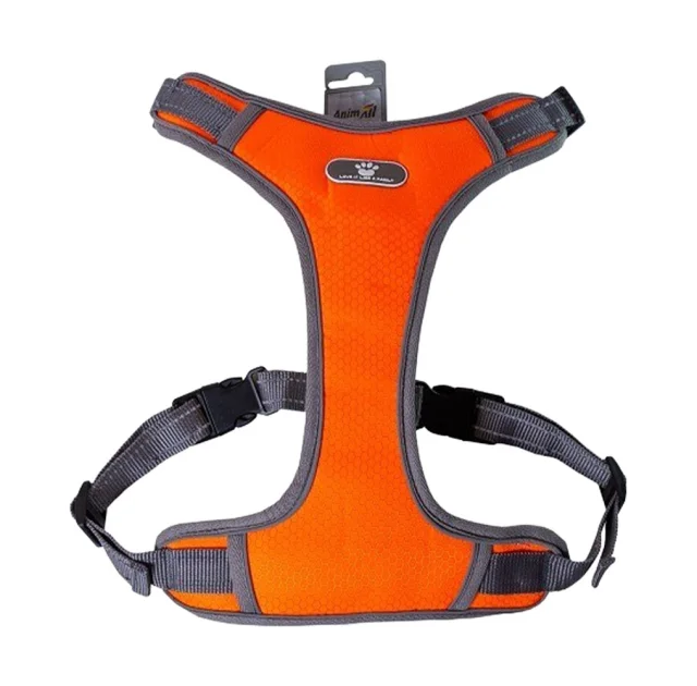 Шлея AnimAll HL-8005-1 для собак, помаранчева, M, 30-36 см/38-64 см