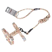Комплект шлея з повідцем AnimAll HJ-LH2002 для собак, 33-50/1.5×120 см