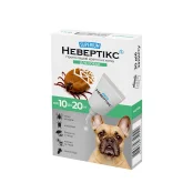 Протиклещові краплі на холку Superium Невертикс для собак від 10 до 20 кг