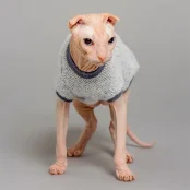 Майка Style Pets Ялинка для котів, колір сірий, M