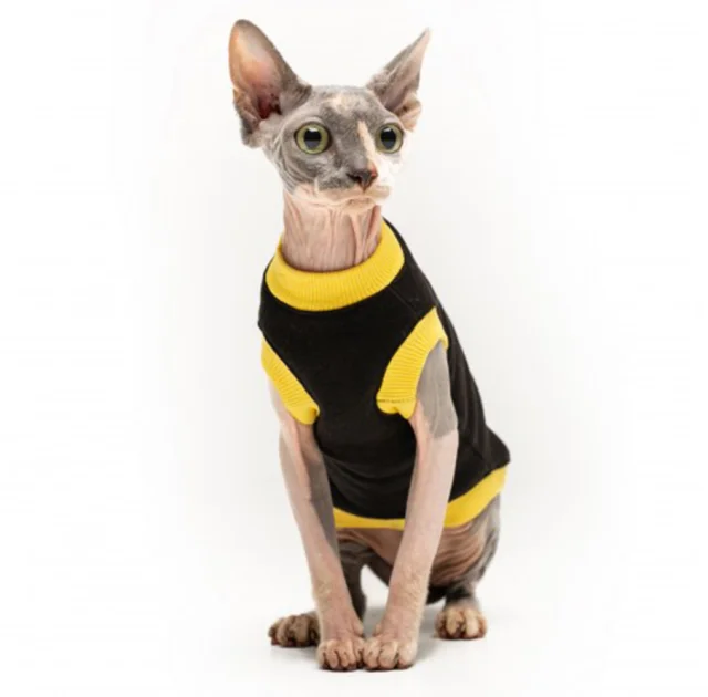 Майка Style Pets Classic black для котів, розмір M-