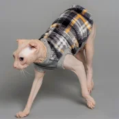 Кофта Style Pets Swidex для котів, принт, розмір XL