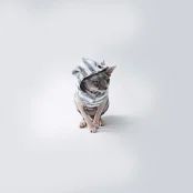 Майка Style Pets GUMMI для котів, з вушками, розмір S+