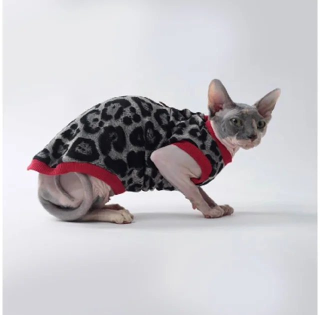 Майка Style Pets Leopard для кошек, размер S