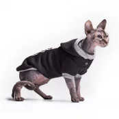 Кофта Style Pets ADS для котів, колір чорний, колір L