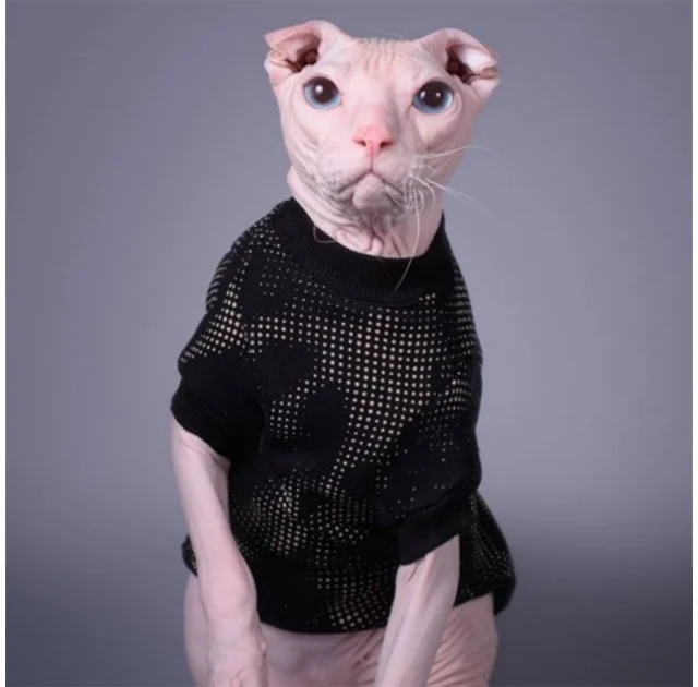 Кофта Style Pets Emerald для кошек, принт, размер L+