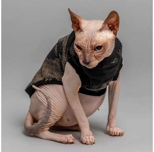 Майка Style Pets Emerald для котів, принт, розмір XL+