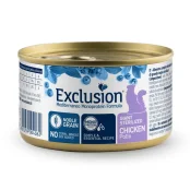 Консерви Exclusion Giant Sterilized Chicken для стерилізованих котів великих порід, з куркою, 85 г