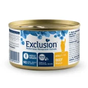 Консерви Exclusion Adult Beef для дорослих котів всіх порід, з яловичиною, 85 г