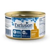 Консерви Exclusion Sterilized Beef для стерилізованих котів, з яловичиною, 85 г