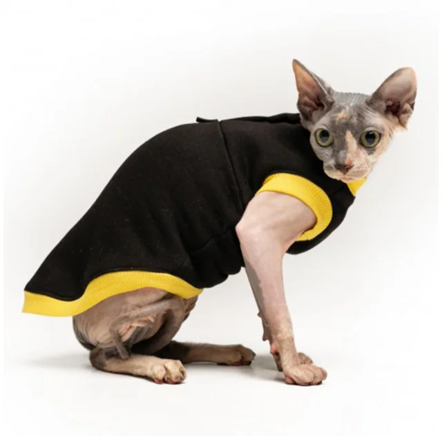 Майка Style Pets Classic black для котів, розмір L