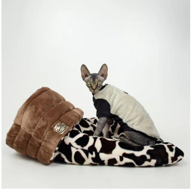 Кофта Style Pets Silver Cat для кошек, цвет бежевый, размер XXL