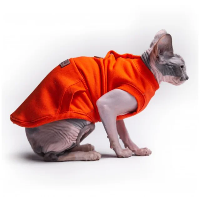 Майка Style Pets TVIXI для котів, колір помаранчевий, розмір XS