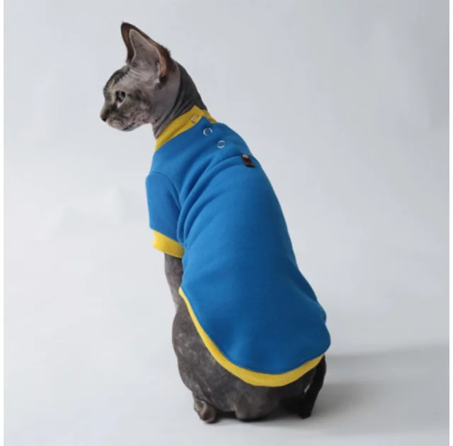 Кофта Style Pets UK Blue для котів, розмір L