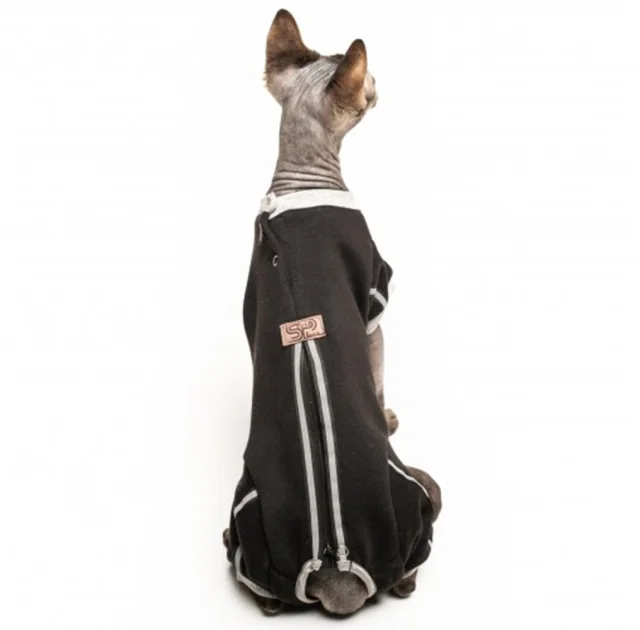 Боді Style Pets ADS для котів, колір чорний, розмір L