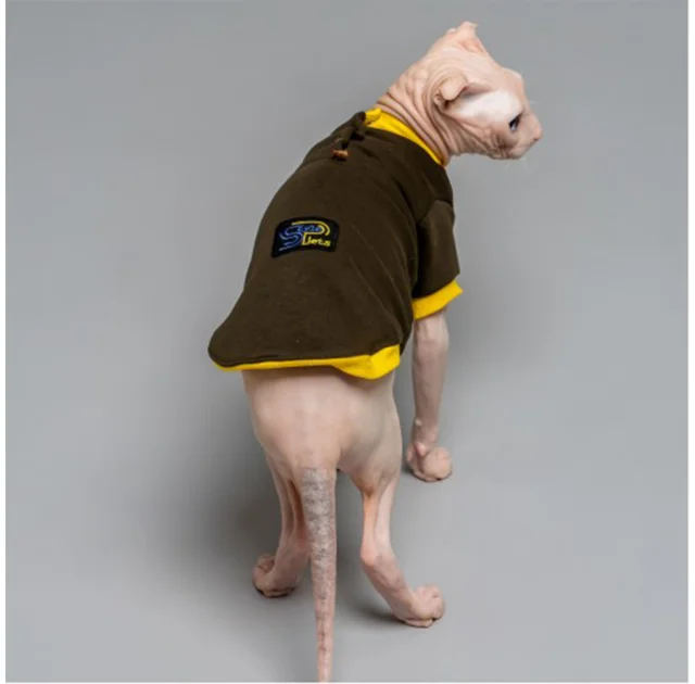 Кофта Style Pets Classic khaki для котів, розмір L