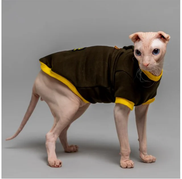 Кофта Style Pets Classic khaki для котів, розмір L-