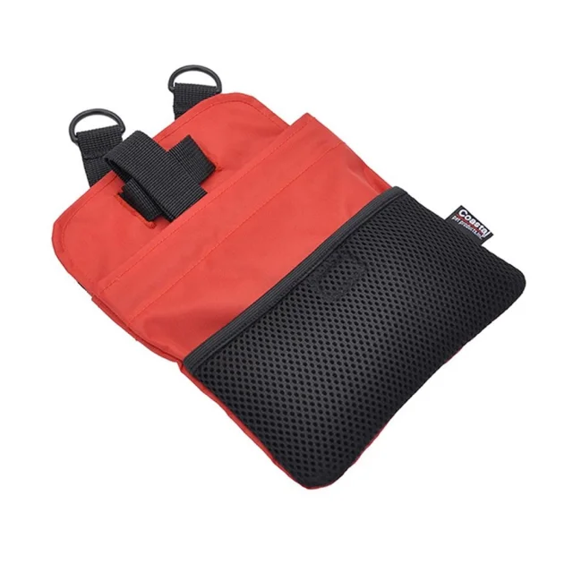 Сумка для лакомств Coastal Multi-Function Treat Bag при обучении и тренировки собак, красная, 17.5×22.5 см