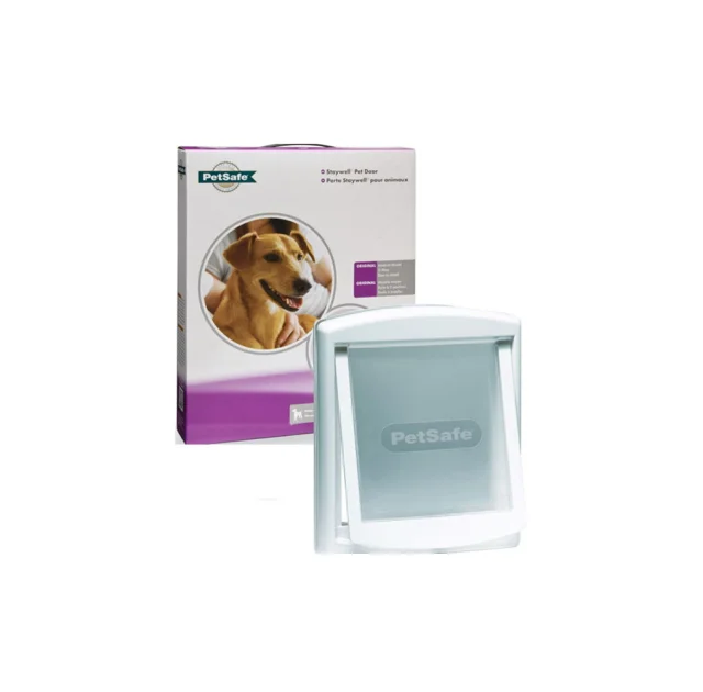 Дверцята PetSafe Staywell Original для котів і собак середніх порід до 18 кг, білі, 352х294 мм