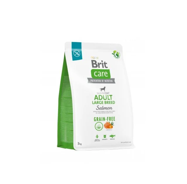 Сухой корм Brit GF Adult Large Breed Salmon & Potato, для собак весом от 25 кг, 3 кг