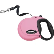 Рулетка-поводок Coastal Power Walker Retractable Leash для собак вагою до 7.3 кг, 3.6 м, рожева