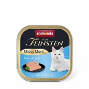 Консерви Animonda Vom Feinsten паштет для котів, з індичкою і фореллю, 100 г
