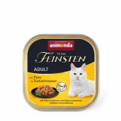 Консерви Animonda Vom Feinsten для котів, шматочки індички в томат соусі, 100 г